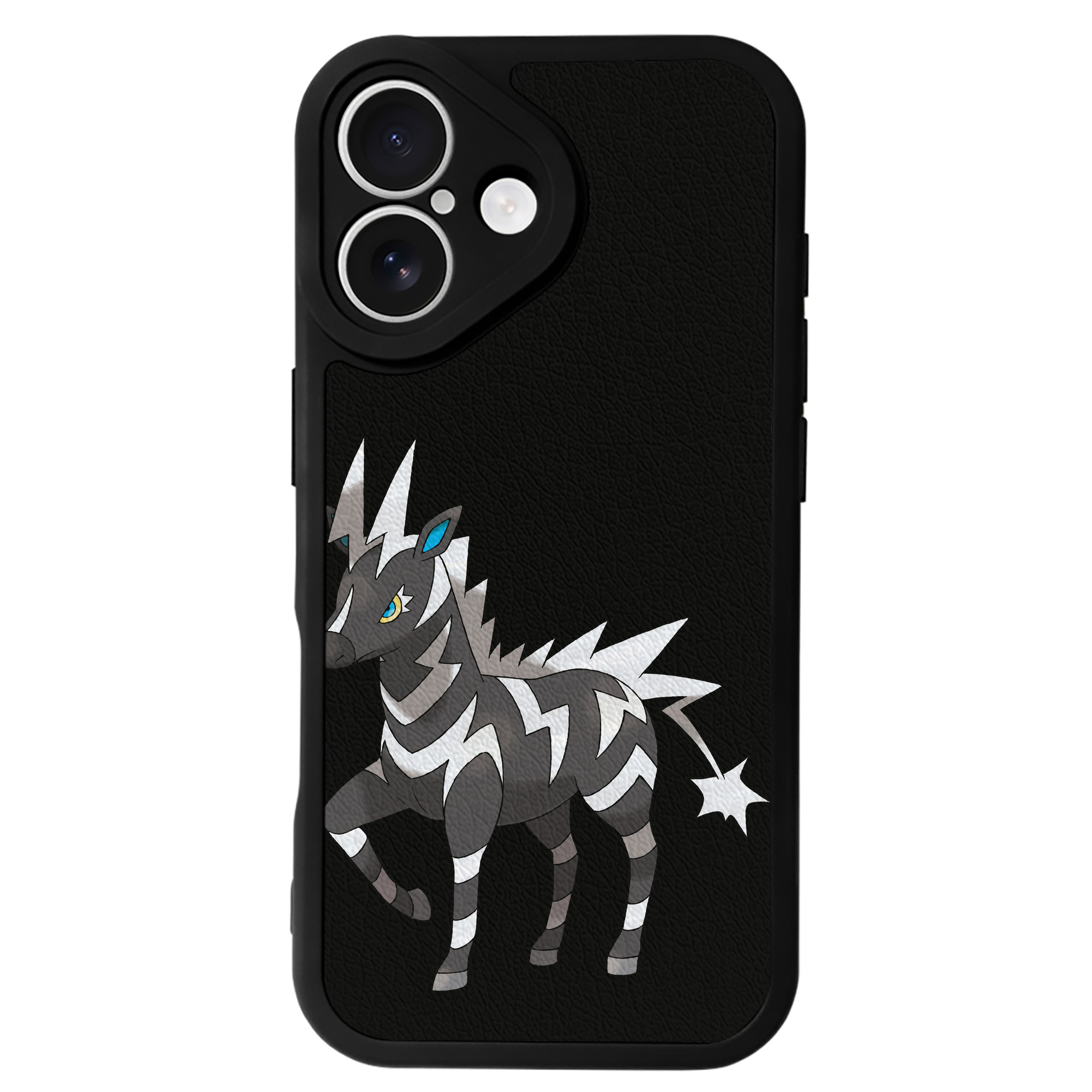 （画像用） ポケットモンスター Pokémon 【iPhone 16シリーズ対応】シリコンスマホケース（レザー調） 材質：シリコン